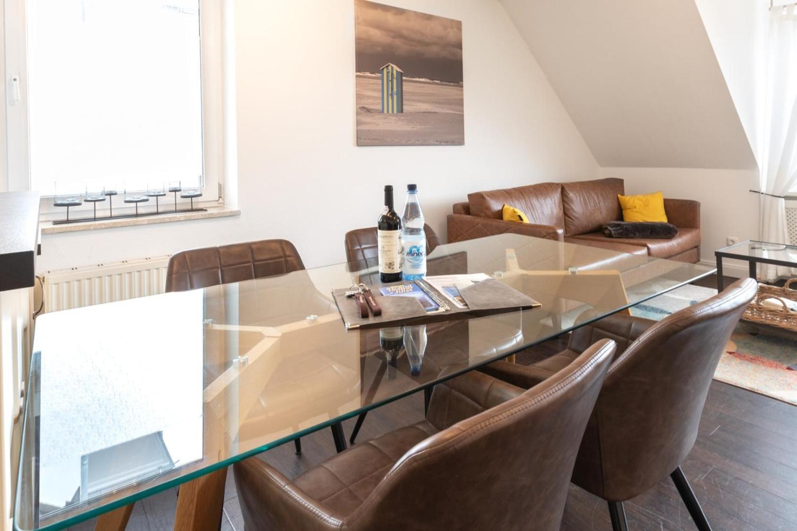 Wohnung Bontje Juist Esterno foto